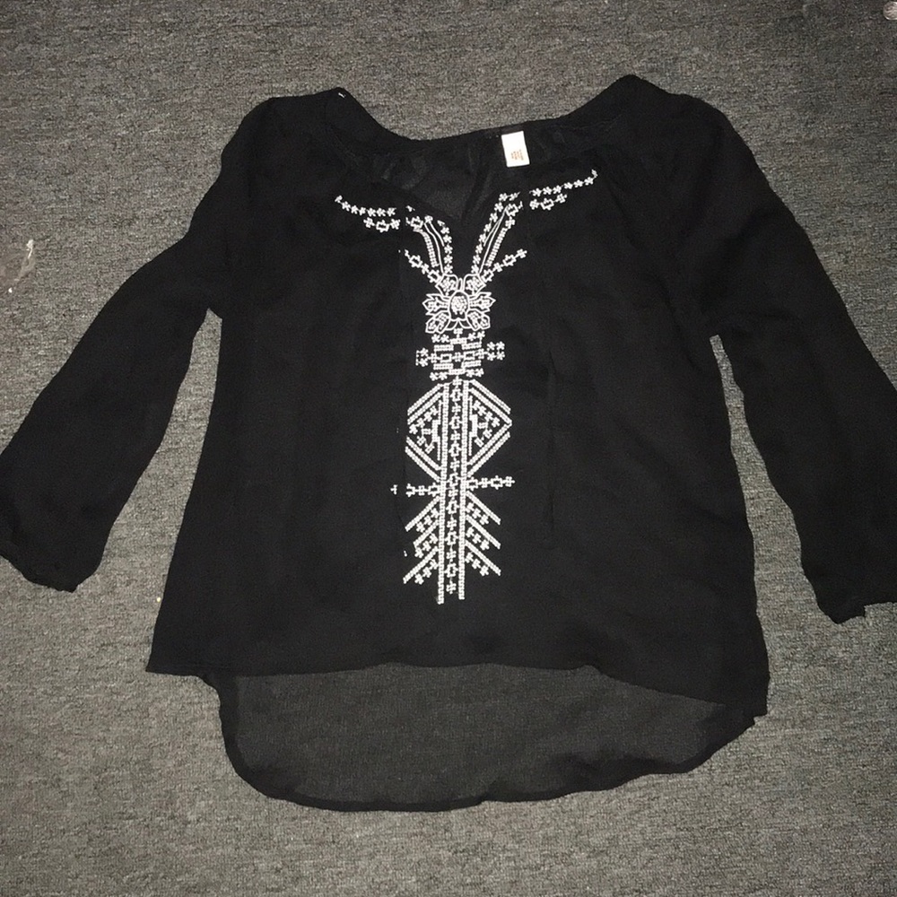 Mesh blouse